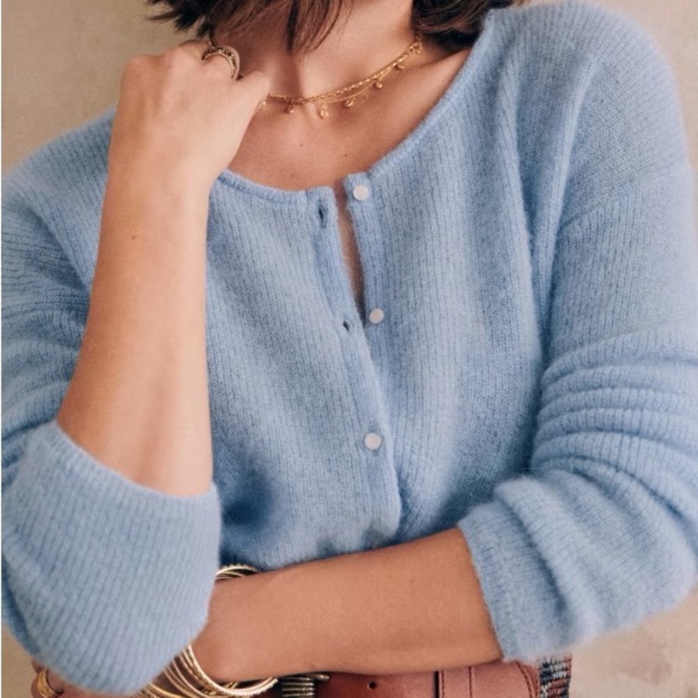 Women’s Medium Light Blue Sèzane Gaspard Cardigan
